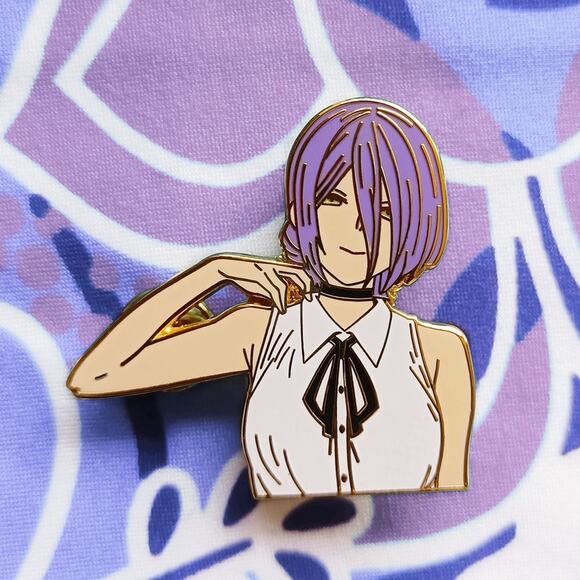 Chainsaw Man REZE Japanese Anime Manga Enamel Pins 077-1 - Picture 1 of 1